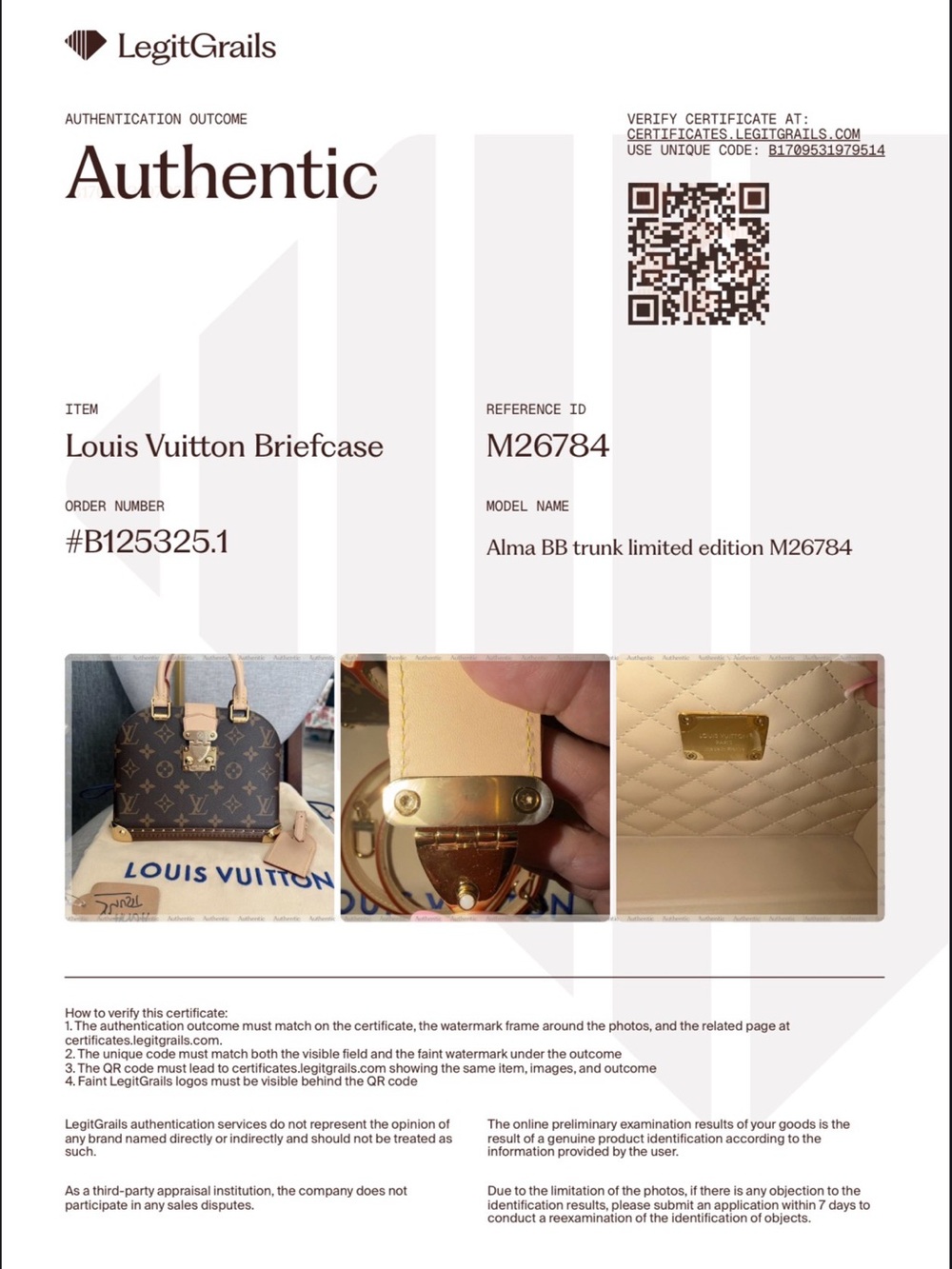 Louis Vuitton Alma BB trunk 20 BNIB 2024-25 limited edition w authenticity cert - Picture 11 of 17